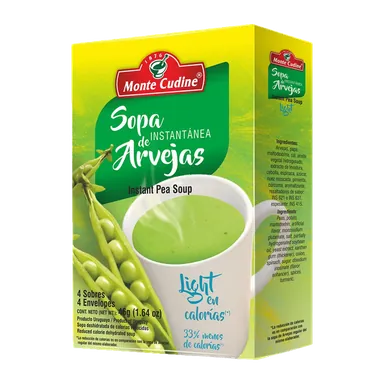 Sopa instantánea light de arvejas Sopa instantánea light de arvejas